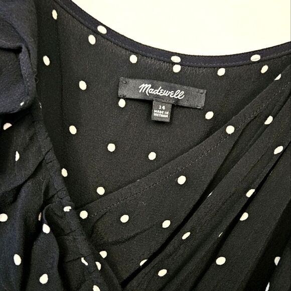 Madewell Ruffle-Front Wrap Jumpsuit - Picture 6 of 12